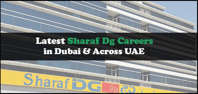 Sharaf DG Careers